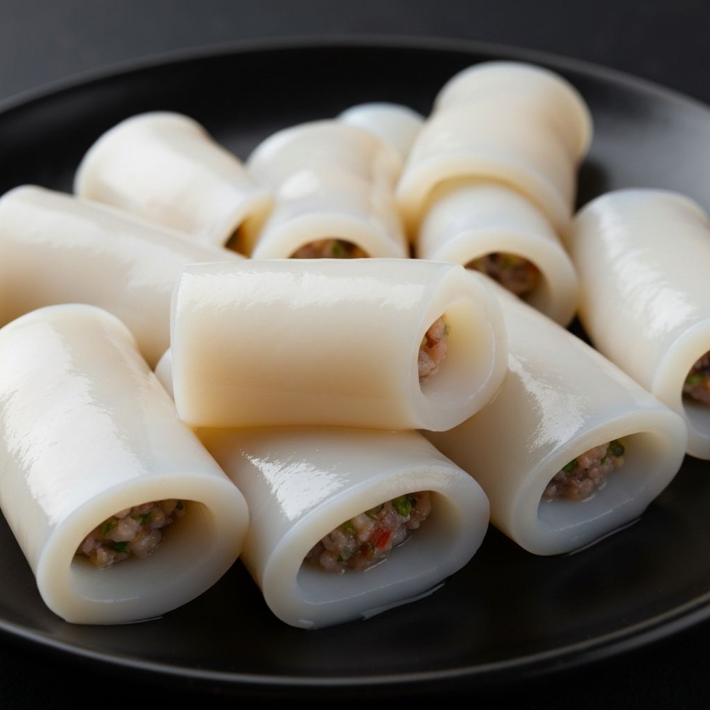 Calamars tubes prêts à farcir